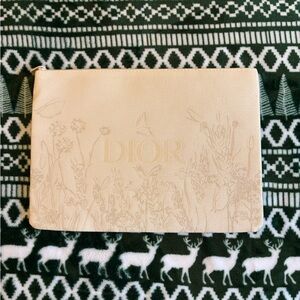 Dior Cream Botanical Clutch